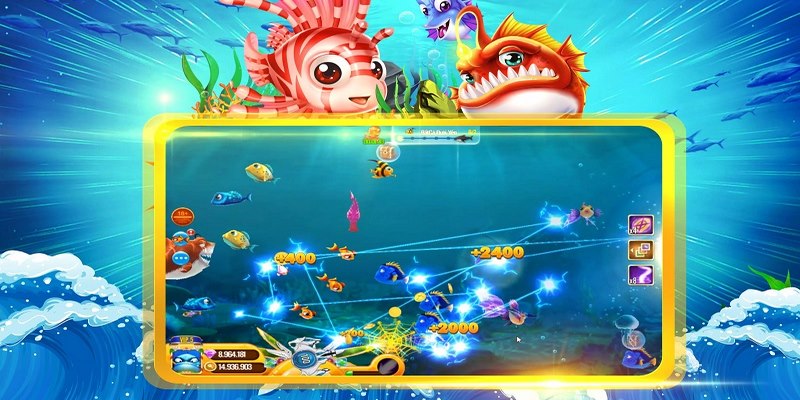 Trò chơi bắn cá đã gây ấn tượng mạnh mẽ trong cộng đồng yêu thích game giải trí