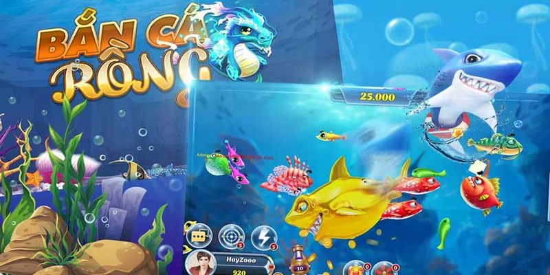 Bắn cá rồng club được biết đến như thiên đường chơi game bắn cá