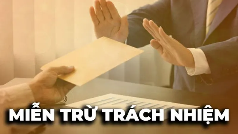 Miễn trừ trách nhiệm khi bảo mật